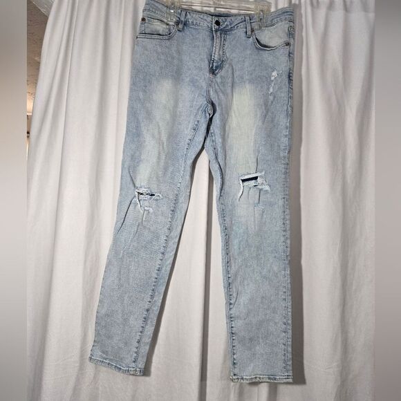 Aeropostale Athletic Skinny Premium Air Jean 33x32 - Picture 4 of 13